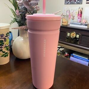 Starbucks Blush Pink Travel Lockable Tumbler